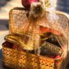 Metal Square hamper basket Gift Basket Wedding Gift Dry Fruit Pack House2home