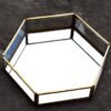 Brass Terrarium Glass Mirror Tray Gift Chocolate Tray House2home h2h