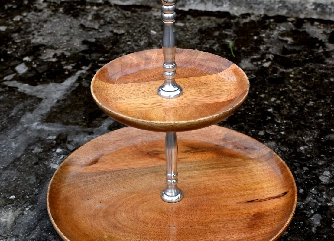 Wooden Cake Stand, Fruit Stand, Dry Fruit Stand, Hamper Packing, Serving Platter, Wedding Gift, house2home, h2h, Single Tier Cake Stand, Wooden Platter, Square Platter, Wooden Tray, Cake Stand, Hamper Basket, GIft, Home Decor, Dining Table, Tray, Plate, Gift Basket, Holiday Basket, Wedding Gift, Jars Stand, Chocolate Packing, Snack Platter, Wooden Platter, Tray, Serving Platter, Chip & Dip, Gift, Party, house2home, h2h, Eco friendly, Pizza Platter, round platter, food safe. natural, 2 tier cake stand