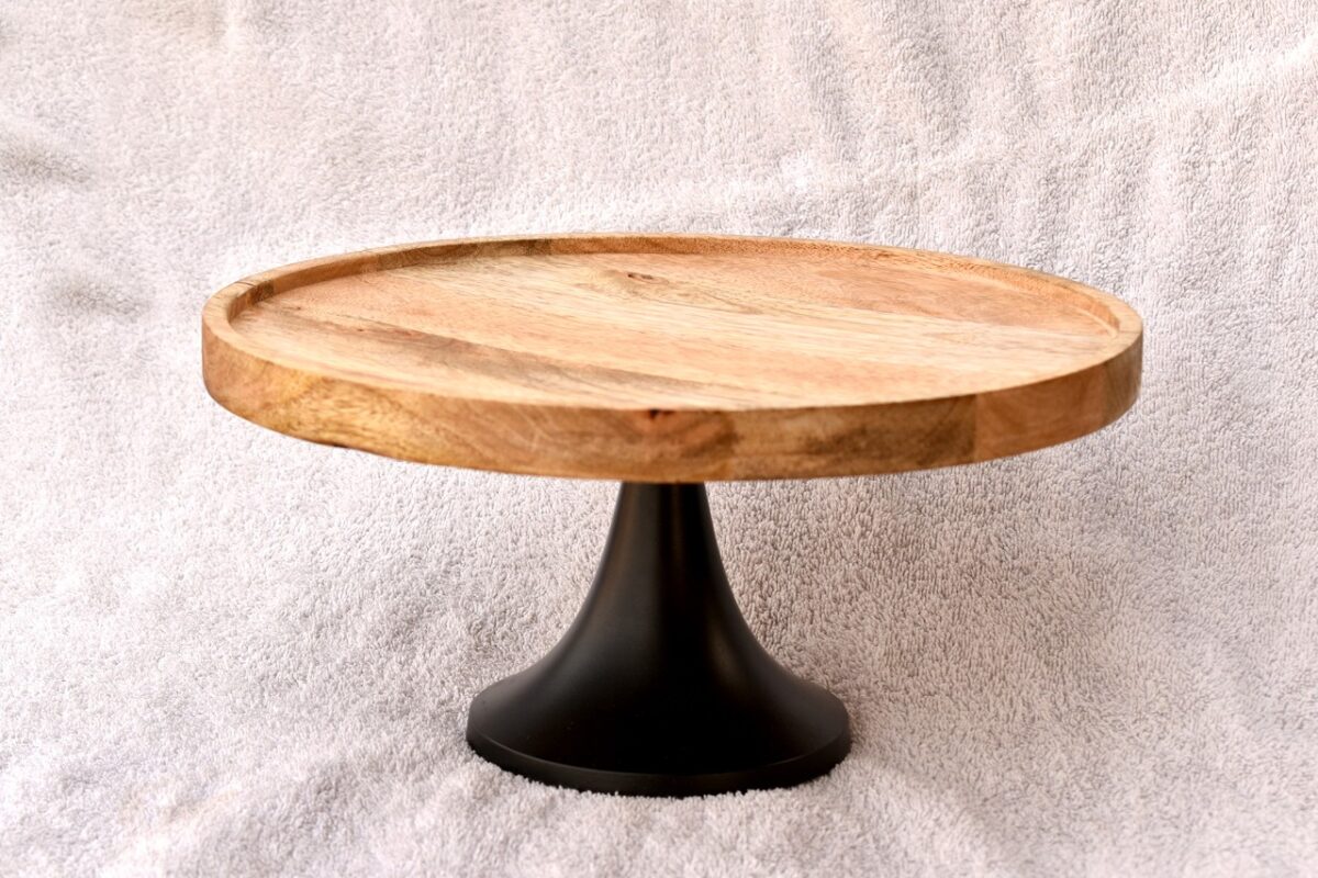 Wooden Cake Stand, Fruit Stand, Cake Stand, Dry Fruit Stand, Hamper Packing, Serving Platter, Wedding Gift, house2home, h2h, Single Tier Cake Stand, Wooden Platter, Round Platter, Wooden Tray, Cake Stand House2home, h2h, Hamper Basket, GIft, Home Decor, Dining Table, Tray, Plate, Gift Basket, Holiday Basket, Wedding Gift, Jars Stand, Chocolate Pack