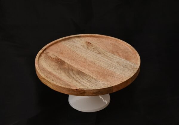 Wooden Cake Stand, Fruit Stand, Cake Stand, Dry Fruit Stand, Hamper Packing, Serving Platter, Wedding Gift, house2home, h2h, Single Tier Cake Stand