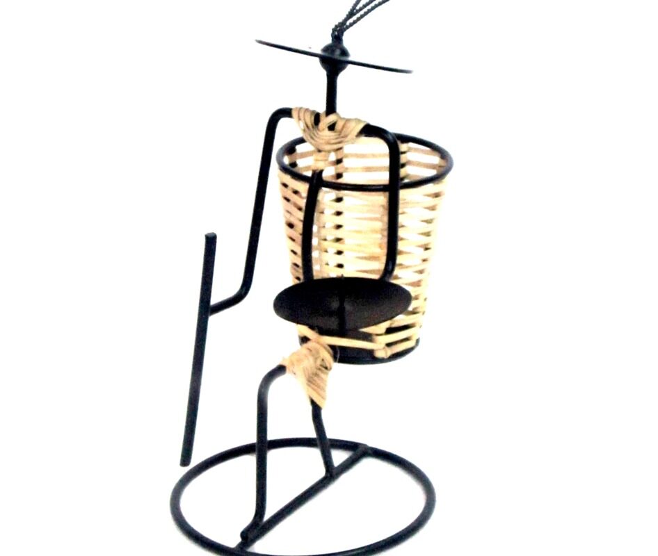 Basket Lady Candle Holder, Bunda Lady Tlight Holder, Shadow Candle Holder Set, House2home, h2h, Modern Candle Holder, Table Decor, Gift, Return Gift, Christmas Decoration, Christmas Decoration, Traditional Craft, Diwali, Home Décor, Shadow Diya, pen Stand, Spoon Stand