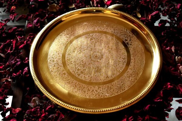 Pooja Thali, Glass Tray, Gift Tray, Dry Fruit Packing, Gift Packing, Return Gift, Wedding Gift, Corporate Gift, Decorative, house2home, h2h, Brass Plate, home decor, wedding tray