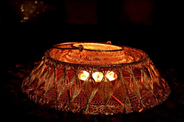 Metal Candle Holder, Diwali Gift, Decoration, Home Decor, House2home, h2h, Lantern, Shadow Candle Holder, house 2 home, house to home, Golden Lantern, Wedding Gift, Return Gift