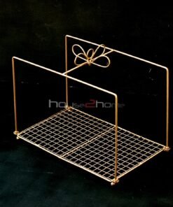 Hamper Basket, Fruit Platter, Golden, Gold, Chocolate Tray, Dry Fruit Tray, House2home, h2h, elegant platter, Wedding Gift, Return Gift, Decorative, House warming, Hamper Basket, gift pack, holiday pack, Folding, Dry Fruit Box, cake stand, platter, fruit stand, truso packing, decorative packing, net mesh hamper,