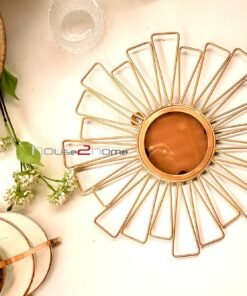 Wall Mirror, Decorative, Set, Pack of 2, Metal Decorative, Glass, Mirror, Wall Hanging, Wall Scone, Gift, Return Gift, Party Decor, Home Decor, Decoration, Wall Scone, Wall Mounted Decorative mirror, mirror, Decorative, Wall Panel, house2home, h2h, gift, decor, home decor, Wall Decoration