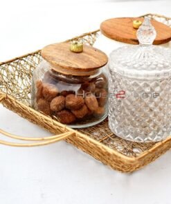 Bow Hamper, Metal Wire, Wire Box, Gift Box, Golden, Wire Mesh, Hamper BAsket, Return Gift, Gift Distribution, Diwali Gift, Wedding Pack, Truso Packing, House2home, house 2 home, h2h, hamper tray, jar, dry fruit jar, box, set, pack