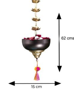 Urli, Lotus Urli, Petal Shaped Urli, Metal Urli, Hamper Basket, Gift Pack, Home Decor, Decorative, Party Decoration, Table Decor, house warming, house2home, h2h, flower decoration, lotus Urli, Hamper Pack, Gift Basket, Holiday Basket, parat, decor, decorative, flower decoration, hanging Lotus Urli, Antique urli