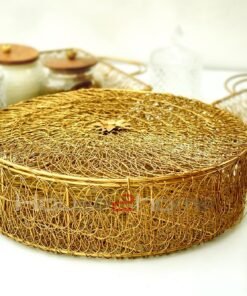 Bow Hamper, Metal Wire, Wire Box, Gift Box, Golden, Wire Mesh, Hamper BAsket, Return Gift, Gift Distribution, Diwali Gift, Wedding Pack, Truso Packing, House2home, house 2 home, h2h