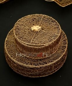 Bow Hamper, Metal Wire, Wire Box, Gift Box, Golden, Wire Mesh, Hamper BAsket, Return Gift, Gift Distribution, Diwali Gift, Wedding Pack, Truso Packing, House2home, house 2 home, h2h