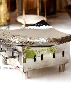 Platter, sTAINLESS sTEEL, Steel, gift, German silver, Snacj Server, Server, Snack, dry fruit serving, diwali gift, corporate gift, wedding gift, anniversary gift, return gift, house2home, h2h, house to home, food safe, food warmer, snack warmer, toaster, roaster