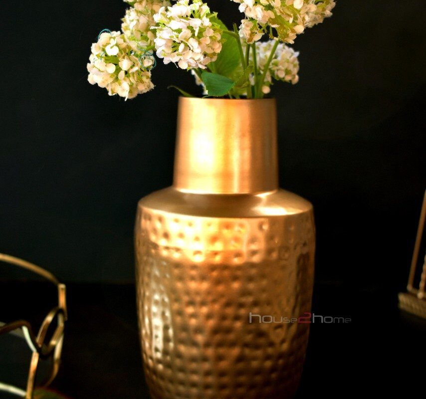 Hammered Flower Pot, Vase, Golden Vase, Planter, Decorative, Accent, House2home, h2h, Small Vase. Table Decorative, Home Decor, Decoration, house2home, h2h, Table Planter, Decorative, Diwali Gift, Diwali Decor, Table Decor, Flower Vase, Flower Pot, Home Decoration, Home Decor, Restaurant Decor,