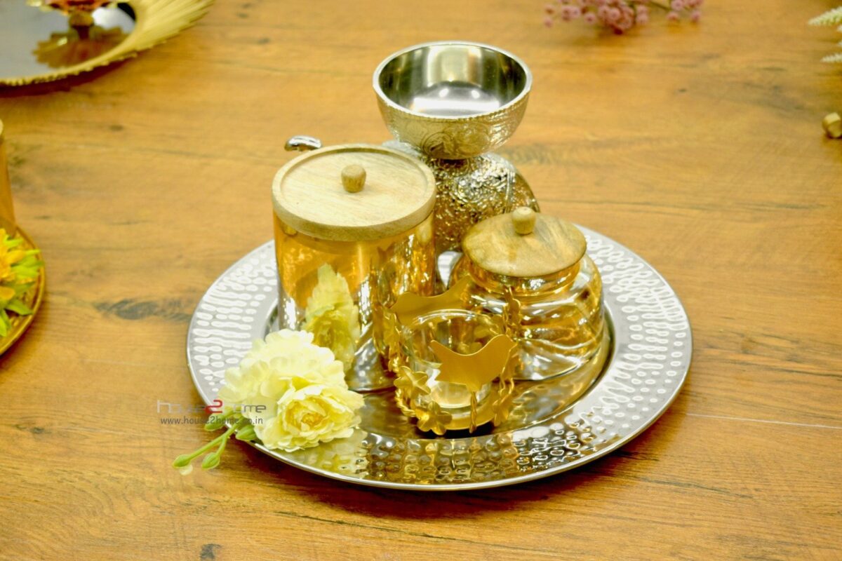 Pooja Thali, Gift Tray, Dry Fruit Packing, Gift Packing, Return Gift, Wedding Gift, Corporate Gift, Decorative, house2home, h2h, Steel Plate, Charger Plate,Brass Plate, Cake Stand, charger Plate, diwali hamper, Dry Fruit Packing, Dry Fruit Platter, dry fruit tray, Fruit Stand, Gift Basket, h2h, Hamper Basket, Hamper Pack, hamper tray, House 2 home, House2home, Metal Plate, Packing, Plate, Platter, Return Gift, Silver Plate, Silver Platter, Snack Serving Stand, Steel Charger Plate, Steel Plate, Steel Platter, tray, trousseau packing, Wedding Gift
