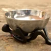 Lady Stand with Bowl (Textured) - 8.5x7.5x4.5inch - Black Silver / Gold 14 Best Handicraft manufacturer, Best Metal Collection, Best Quality Gifts, Chocolate packaging Bowl, bowl Stand, decorative gift bowl, Diwali Decorations, Diwali Gift, Diwali Return Gift, Dry Fruit Bowl, dry fruit pack, Dry Fruit Packing, Elegant Bowl, Favors, Gift Bowl, Gift Distribution, gift pack, Silver Bowl, Gold Bowl, golden bowl, Metal Manufacturer, Gifts Manufacturer, h2h, Hammered Bowl, Bowl Manufacturer, handmade gift, House 2 home, house to home, house warming gift, House2home, Kitty Party Gift, mehandi gift, Metal Bowl, Metal Gifts Manufacturer, Metal Bowl Manufacturer, Metal Handicraft, Modern Candle Holder, modern bowl, Moradabad, Moradabad Metal, Moradabad Metal Bowls, Moradabad Metal Manufacturer, Packaging Bowl, Return Favor Gift, Return Gift, Round bowl, Seasonal Gift, small bowl, Strong Bowl, Sturdy Bowls, Teej Bowl, trousseau packing, truso packing, Wedding Favor, wedding favour, Wedding Gift, Bowl with Stand, Dry Fruit Bowl, Snack Serving Bowl, Snack Serving Platter, Platter, Metal Platter, Dry Fruit Packing, Metal Gifts Manufacturer, Handicrafts Manufacturer, Gifts, Fruit Bowl, Dry Fruit Bowl, Chocolate Bowl, Serving Bowl, Home Decor, Decorative Platter, Man & Bowl, Home Decor, Home Decorative, Decoration