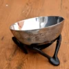 Lady Stand with Bowl (Textured) - 8.5x7.5x4.5inch - Black Silver / Gold 10 Best Handicraft manufacturer, Best Metal Collection, Best Quality Gifts, Chocolate packaging Bowl, bowl Stand, decorative gift bowl, Diwali Decorations, Diwali Gift, Diwali Return Gift, Dry Fruit Bowl, dry fruit pack, Dry Fruit Packing, Elegant Bowl, Favors, Gift Bowl, Gift Distribution, gift pack, Silver Bowl, Gold Bowl, golden bowl, Metal Manufacturer, Gifts Manufacturer, h2h, Hammered Bowl, Bowl Manufacturer, handmade gift, House 2 home, house to home, house warming gift, House2home, Kitty Party Gift, mehandi gift, Metal Bowl, Metal Gifts Manufacturer, Metal Bowl Manufacturer, Metal Handicraft, Modern Candle Holder, modern bowl, Moradabad, Moradabad Metal, Moradabad Metal Bowls, Moradabad Metal Manufacturer, Packaging Bowl, Return Favor Gift, Return Gift, Round bowl, Seasonal Gift, small bowl, Strong Bowl, Sturdy Bowls, Teej Bowl, trousseau packing, truso packing, Wedding Favor, wedding favour, Wedding Gift, Bowl with Stand, Dry Fruit Bowl, Snack Serving Bowl, Snack Serving Platter, Platter, Metal Platter, Dry Fruit Packing, Metal Gifts Manufacturer, Handicrafts Manufacturer, Gifts, Fruit Bowl, Dry Fruit Bowl, Chocolate Bowl, Serving Bowl, Home Decor, Decorative Platter, Man & Bowl