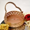 Crown Hamper Basket 6inch Round Gold / Rose Gold (with handle) 18 Best Basket Manufacturer, Best Handicraft manufacturer, Best Metal Collection, Best Quality Hamper, Big Hamper, Chocolate pack, cute hamper, decorative gift basket, Diwali Decorations, Diwali Gift, diwali hamper, Dry Fruit Basket, dry fruit pack, Dry Fruit Packing, Elegant Basket, Favors, Gift Basket, Gift Distribution, gift hamper, gift pack, gold basket, Gold Hamper, Golden, golden basket, Golden Hamper Basket, Golden Wire Mesh, Good Quality hamper, Good Quality Hamper Manufacturer, h2h, Hammered Basket, Hamper, Hamper Basket, Hamper Box, Hamper Manufacturer, Hamper Pack, Hamper Packaging, handicraft, Handicrafts Manufacturer, handmade, holi Hamper, Holiday Gift Hamper, Holiday Hamper, House 2 home, house to home, house warming, House2home, housewarming, Jute Basket, Kandi Basket, Kitty Party Gift, Laundry Basket, Lohri GIft Basket, Lohri Hamper, mehandi gift, Metal Basket, Metal Gifts Manufacturer, Metal Hamper Manufacturer, Metal Handicraft, Metal Handicrafts, Modern Candle Holder, modern hamper, Moradabad, Moradabad Metal, Moradabad Metal Hampers, Moradabad Metal Manufacturer, net mesh basket, Packaging Basket, Packing, packing hamper, Pooja Hamper, Pure Silver Coated Baskets`, Rakhi Hamper, Return Favor Gift, Return Gift, room hamper, Round hamper Basket, Round Metal Hamper Basket Gold, Seasonal Gift, Silver Anniversary Hampers, Silver Hamper, Silver Plated baskets, Silver Tray, small basket, Small Hamper, Square Basket, Square Gift Basket, square hamper, Square Metal Hamper, Strong Basket, Sturdy Baskets, Teej Hamper, trousseau packing, truso packing, Wedding Favor, wedding favour, Wedding Gift, Wedding Hamper, Wedding hamper basket