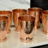 Classic copper tumblers perfect for Diwali festive collections and auspicious Dhanteras gifting.