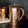 A stunning copper vessel set perfectly suited for Diwali festive hampers and auspicious Dhanteras metal gifting.