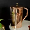 A stunning copper vessel set perfectly suited for Diwali festive hampers and auspicious Dhanteras metal gifting.