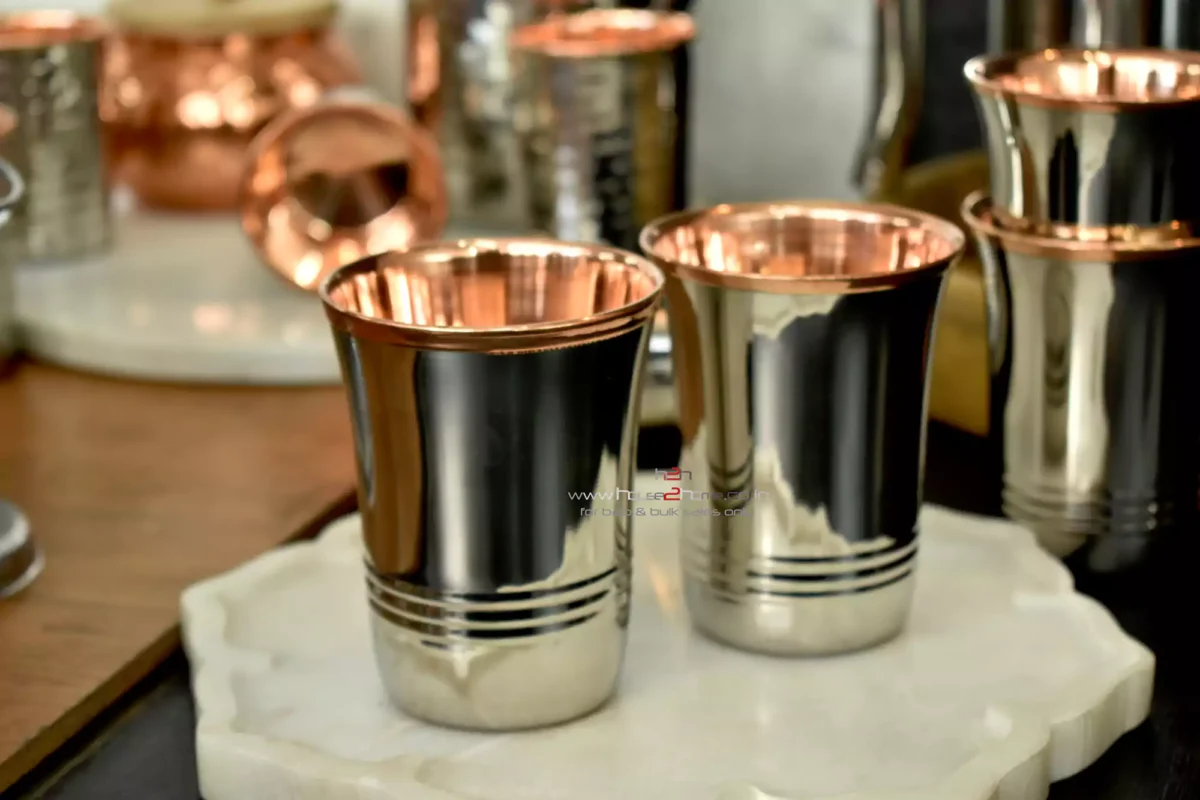 High-quality, professional tumbler sets that serve as a prestigious corporate gift for business associates.