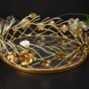 A sophisticated, high-end decorative tray that makes a distinguished gift for corporate associates and clients.
