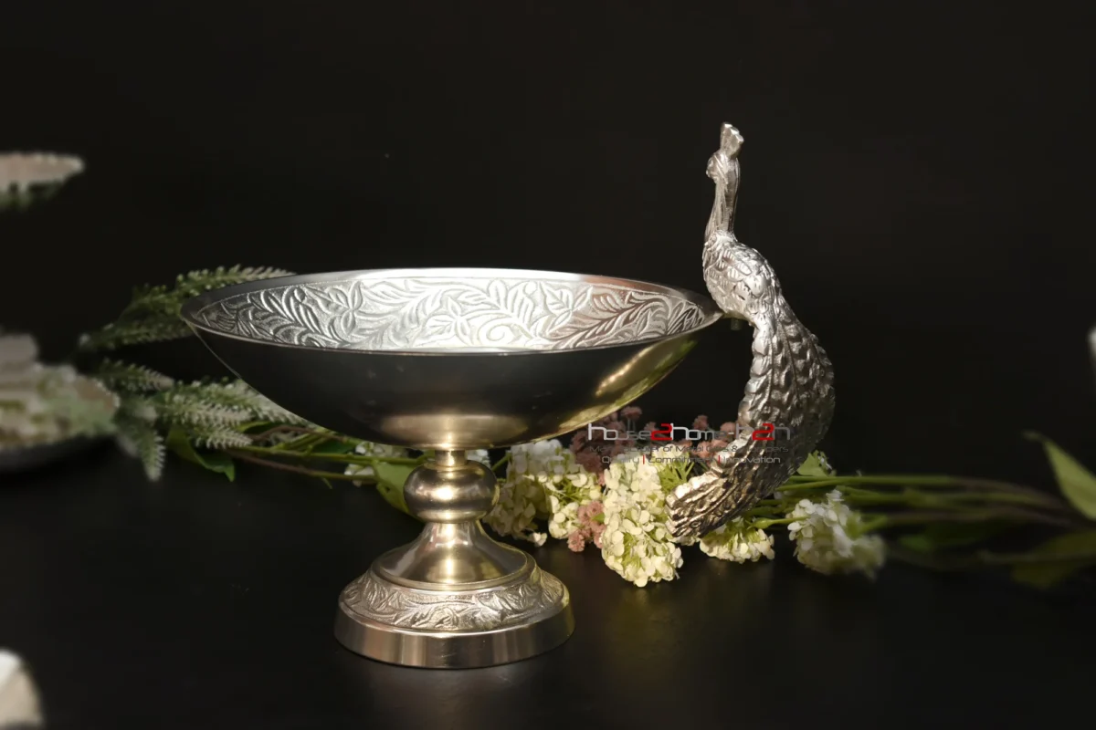 German Silver Peacock Bowl, Decorative Peacock Bowl, Peacock Bowl for Diwali Gifts, German Silver Peacock Platter, Wedding Return Gift Peacock Bowl, Anniversary Gifting Peacock Bowl, German Silver Peacock Dry Fruit Bowl, German Silver Peacock Centerpiece, German Silver Peacock Pooja Bowl, Carved Peacock Bowl Gift Item, German Silver Peacock Handicraft, Peacock Bowl Stand for Gifts, Traditional Peacock Decor Bowl, Artistic Peacock Bowl for Wedding Hamper, Moradabad Peacock Handicraft, German Silver Bowl with Peacock Handle, Housewarming Gift Peacock Bowl, German Silver Peacock Serving Bowl, Diwali Return Gift Peacock Bowl, Festival Gifting Peacock Design, German Silver Gift Item with Peacock, Pooja Article Peacock Bowl, German Silver Bowl with Intricate Carving, Handmade German Silver Peacock Bowl, German Silver Peacock Fruit Stand, Luxury German Silver Peacock Decor, Indian Handicraft Peacock Bowl, Table Decor with Peacock Bowl, German Silver Peacock Bowl with Base, Peacock Bowl for Engagement Gifts, German Silver Peacock Wedding Favours, German Silver Peacock Urli Bowl, Decorative Bowl with Royal Peacock, Diwali Gift Peacock Bowl, Shagun Gift Peacock Bowl, Premium Gifting Peacock Bowl, Corporate Gift Peacock Stand, Traditional Indian Gift with Peacock, Center Table Decor German Silver Bowl, Gifting Peacock Sculpture Bowl, Elegant Peacock Gift Bowl, Return Gifts Peacock Theme, German Silver Bowl with Bird Design, Peacock Giftware Moradabad, Moradabad German Silver Peacock Bowl, Handmade Peacock Bowl for Decor, German Silver Peacock Bowl Stand, Wedding Hamper Peacock Bowl, Anniversary Table Centerpiece Peacock Bowl, Classic Peacock Themed Gifting Bowl, Diwali Decor Bowl with Peacock, Religious Peacock Gift Item, Designer Peacock Bowl Moradabad, German Silver Bowl for Dry Fruits & Sweets, German Silver Gift Peacock Series, Royal Gifting with Peacock Bowl, Indian Wedding Gift Peacock Bowl, Handcrafted Peacock Metal Gift, House2Home Peacock Bowl, H2H Gifting Peacock Collection, Bulk Peacock Bowl Gift Supplier, German Silver Bowl for Return Gifting, Unique German Silver Peacock Bowl, Modern Metal Art Peacock Decor, Home Décor Peacock Bowl, Decorative Bowl for Sweets with Peacock, Elegant Festive Gift Bowl, Ethnic Gifting with Peacock Bowl, Indian Handicrafts Supplier Moradabad, Handcrafted Metal Bowl Peacock Style, Customized German Silver Peacock Gift, Peacock Bowl with Floral Engraving, German Silver Bowl for Wedding Invitations, Festive Packing Peacock Bowl, Traditional Diwali Gift Peacock Bowl, Designer Peacock Metal Bowl, Artistic Gifting Bowl with Bird Accent, Wedding Invitation Tray Peacock Style, Diwali Hamper Bowl with Peacock, Peacock Dry Fruit Bowl for Gifting, German Silver Peacock Candy Bowl, Ethnic Home Decor Peacock Bowl, Decorative Peacock Pooja Stand Bowl, Royal Finish Peacock Bowl Gift, Gifting Bowl with Bird Figurine, Silver Antique Finish Peacock