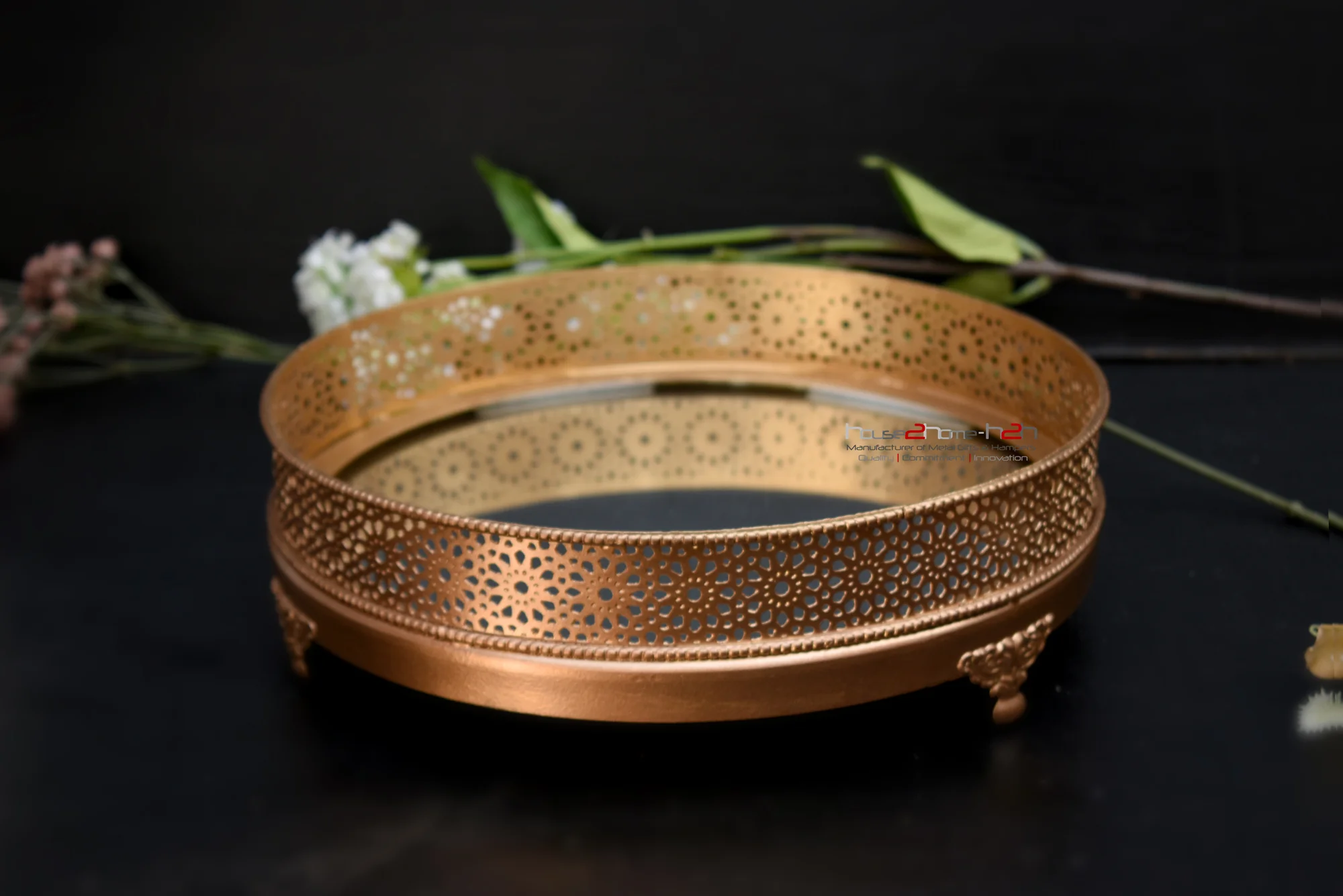 Luxe Mirror Tray - 10x3 inch Antique Gold / Rosegold 4 Best Handicraft Manufacturer, Best Metal Collection, Best Quality Gifts, Chocolate Packaging Glass Tray, Glass Tray Stand, Decorative Gift Glass Tray, Diwali Decorations, Diwali Gift, Diwali Return Gift, Dry Fruit Glass Tray, Dry Fruit Pack, Dry Fruit Packing, Elegant Glass Tray, Favors, Gift Glass Tray, Gift Distribution, Gift Pack, Silver Glass Tray, Gold Glass Tray, Golden Glass Tray, Metal Manufacturer, Gifts Manufacturer, H2H (House 2 Home), Hammered Glass Tray, Glass Tray Manufacturer, Handmade Gift, Housewarming Gift, Kitty Party Gift, Mehandi Gift, Metal Glass Tray, Metal Gifts Manufacturer, Metal Glass Tray Manufacturer, Metal Handicraft, Modern Candle Holder, Modern Glass Tray, Moradabad, Moradabad Metal, Moradabad Metal Glass Trays, Moradabad Metal Manufacturer, Packaging Glass Tray, Return Favor Gift, Return Gift, Round Glass Tray, Seasonal Gift, Small Glass Tray, Strong Glass Tray, Sturdy Glass Trays, Rakhi Gift Tray, Trousseau Packing, Truso Packing, Wedding Favor, Wedding Gift, Glass Tray with Stand, Dry Fruit Glass Tray, Snack Serving Glass Tray, Mirror Tray, Mirror Tray Stand, Decorative Gift Mirror Tray, Diwali Decorations, Diwali Gift, Diwali Return Gift, Dry Fruit Mirror Tray, Dry Fruit Pack, Dry Fruit Packing, Elegant Mirror Tray, Favors, Gift Mirror Tray, Gift Distribution, Gift Pack, Silver Mirror Tray, Gold Mirror Tray, Golden Mirror Tray, Metal Manufacturer, Gifts Manufacturer, H2H (House 2 Home), Hammered Mirror Tray, Mirror Tray Manufacturer, Handmade Gift, Housewarming Gift, Kitty Party Gift, Mehandi Gift, Metal Mirror Tray, Metal Gifts Manufacturer, Metal Mirror Tray Manufacturer, Metal Handicraft, Modern Candle Holder, Modern Mirror Tray, Moradabad, Moradabad Metal, Moradabad Metal Mirror Trays, Moradabad Metal Manufacturer, Packaging Mirror Tray, Return Favor Gift, Return Gift, Round Mirror Tray, Seasonal Gift, Small Mirror Tray, Strong Mirror Tray, Sturdy Mirror Trays, Rakhi Hamper, Trousseau Packing, Truso Packing, Wedding Favor, Wedding Gift, Mirror Tray with Stand, Dry Fruit Mirror Tray, Snack Serving Mirror Tray.