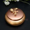 Hand-hammered metal jar with copper lid and golden base for dry fruit storage." Decorative metal candy jar with designer knob for wedding return gifts. Antique finish metal container for kitchen masala storage and gifting, Air tight Jar, Airtight Kitchen Storage, Anniversary Gift Jar, Anniversary Gifts, Antique Finish Container, Antique Silver Jar, Artisan Gifting, baby announcement gift, baby announcement gift box, Baby Shower, baby shower gift box, Baby Shower Gift Jar, best moradabad manufacturer, Birthday Gifting Jar, box manufacturer, Brass Finish Jar, Bridal Trousseau Jar, Bulk Gifting Moradabad, Candy Box, candy jar, chocolate box, Chocolate Jar, Chocolate Packing, Classic Metal Jar with Wooden Lid, Coffee Jar, container, Copper Jar, Corporate Diwali Hamper, Corporate Giveaway Jar, Custom Hamper Packaging, Decorative kitchen jar, Decorative metal container, Decorative metal jar, Decorative metal jar with knob, Decorative Silver Metal Jar, Decorative Storage Jar, Deepavali Hamper, Designer Metal Jars, Diwali Gift, diwali hamper, Diwali hampers, dry fruit box, dry fruit jar, dry fruit jars, Dry Fruit Tray with Jars, Empty Hamper Box for Packing, Food Safe Jar, Gift box, Gift Box for Sweets, Gift Box Manufacturer, gift hamper, Gift Hamper Jars, Gift Jar, Gift Set, Gold Plated Utility Box, Golden, golden jar, h2h, Hammered Metal Container, Hamper Basket, Hamper Box, Hamper Box Manufacturer, Hamper Filler, Hamper gift box, Hamper Jar, Hamper Pack, Handcrafted Premium Gifting, Handicraft Export India, Handicrafts Manufacturer, handmade, Heavy Metal Jar, Heritage Handicrafts India, Hexagonal, Hexagonal jar, House 2 home, house to home, House2home, Housewarming Gift Jar, Housewarming Gifts, Jar Manufacturer, Jar With Lid, Kaju Badam Box, kids hamper box, kitchen jar, Kitchen Mart, Lagan Gifting, Large Box, Large Jar, Laser Cut Metal Box, Lohri Gift Pack, Luxury Chocolate Box, Luxury Potli Box, Luxury Wedding Favors, made in india, Marriage Return Gift, metal box, metal box manufacturer, metal container, Metal container sets, Metal finish jar, Metal Gifts Manufacturer, Metal Handi, Metal Handicrafts Manufacturer, Metal Jar, Metal jar for food storage, Metal jar manufacturer, Metal jar with decorative work, Metal jar with knob, Metal jar with seal, Metal kitchen storage, Metal knob jar, Metal Packaging, Metal storage jar, Metallic Look Jar, Mewa Box, Mithai Box, Mithai ka Dabba, Modern Jar, Mukhwas Jar, Oxidized Silver Jar, Partitioned Gift Box, Pongal Gift Box, Premium Metal Storage Jar, Premium Nut Storage, Rakhi Gift Box, Return Gift, Royal Gifting Box, Royal Look Jar, Seasonal Gift, Silver Coated Jars, Square hamper Basket, Storage Jar, sugar jar, tea coffee jar, Tea Sugar Jar, Traditional Indian Gift Box, trousseau packing, Uphaar Box, Wedding Gift, Wedding Gift Jar, Wholesale Gift Jars, अलंकारिक जार, उत्सव जार, उपहार पात्र, चॉकलेट जार, डेकोर जार, ड्राय फ्रूट जार, दिवाळी जार, दीपावली गिफ्ट डब्बा, परंपरागत डब्बा, परंपरागत बर्तन, पारंपरिक उपहार डिब्बा, पारंपरिक मेटल डब्बा, पीतल ढक्कन, भेटवस्तू डब्बा, मिष्ठान्न पात्र, मेटल जार, शादी उपहार जार, शाही डब्बा, सजावटी जार, सजावटी थाळी, सणासाठी डब्बा, सोनसाखळी झाकण, પરંપરાગત બટ્ટી, પર્વ ઉજવણી ડબ્બો, પિત્તળનું ઢાંકણું, ભેટ માટે ડબ્બો, મીઠાઈ માટે જાર, લોહીનો જાર, શણગાર બોક્સ, அலங்கார ஜார், அலங்காரம் ஜார், கம்பி ஜார், திருவிழா பரிசு, பரிசு பெட்டி, பழமையான ஜார், பித்தளை டோப்பி, விருந்து ஜார், అలంకార డబ్బా, అల్యూమినియం జార్, పండుగ బాక్స్, బహుమతి జార్, లోహపు డబ్బా, లోహపు డిజైన్ జార్, వెండి పూత జార్, ಅಲಂಕರಣ ಡಬ್ಬಿ, ಉಡುಗೊರೆ ಜಾರ್, ಗಿಫ್ಟ್ ಡಬ್ಬಿ, ತಾಂಬೆ ಬಾಟಲಿ, ಪಿತ್ತಳದ ಮುಸುಕು, ಮೆಟಲ್ ಜಾರ್, ಹಂಪರ್ ಜಾರ್, ಹಬ್ಬದ ಬಾಕ್ಸ್, അലങ്കാര ബോക്സ്, ഉത്സവം ജാർ, പാരമ്പര്യ ജാർ, ലോഹ ജാർ, ശൃംഗാര ജാർ, സദ്യ ജാർ, സമ്മാന ജാർ, Affordable gifts, Anniversary Gift, Anniversary Gifts, Antique Finish Container, Artisan Gifting, Artisan handicraft exporter, baby announcement gift, baby announcement gift box, Baby announcement Hampers, baby announcement sweet box, Baby Shower, baby shower gift, baby shower gift box, Baby Shower Gift Jar, Baby shower gifts, basket, basket jute, baskets for gifting, baskets for gifts, Bespoke Hamper Solutions, Best Anniversary gifts, Best Gift Manufacturer, Best Gift option, Best Handicraft manufacturer, best moradabad manufacturer, Best quality customised gift, Best Wedding Gifts, birthday gift, Birthday Gift Box, Birthday Gift Return, Birthday Hamper, Birthday return gifts, box, box manufacturer, Brass Finish Jar, Brass handicraft gift, Bridal Trousseau Jar, Bulk Gift Supplier, Bulk Gifting, Bulk Gifting Jar, Bulk Gifting Moradabad, Bulk Wedding Gifts, cake boxes, candle holder, candle Jar, candle set, Candle Stand, candle stand holder, candy jar, chocolate box, Chocolate Hamper, Chocolate Jar, Chocolate Packing, christmas gift hampers, christmas gift ideas, Classic Metal Jar with Wooden Lid, Classy Gifts, Classy wedding gift recommendations, Coffee Jar, container, Copper Gifts, Copper Jar, Corporate Diwali Hamper, corporate gift, Corporate Gift jar, Corporate Gifting, Corporate Gifting Ideas, Corporate Gifts, corporate gifts branded, Corporate Giveaway Jar, Custom Gift, Custom Hamper Packaging, Decorative Basket, Decorative Dibbi, decorative fruit basket, Decorative Gift, Decorative gifts, Decorative Jar, Decorative kitchen jar, Decorative metal container, Decorative metal gift box, Decorative metal jar, Decorative Storage Jar, Decorative Trays, Decorative utility gift, Deepavali Hamper, Designer golden jars, Designer Metal Jars, Designer sweet box, Diwali Gift, Diwali Gifts, diwali hamper, Diwali hampers, dry fruit box, dry fruit container, dry fruit jar, dry fruit jars, Dry Fruit Tray with Jars, Empty Hamper Box for Packing, Export Quality gift Items, Factory direct gift Supplier, festival gift, Festival Gifting, Festival Gifts, Food Safe Jar, Food Tray, Fruit Basket, gift, Gift Basket, gift baskets delivery, Gift box, gift box for men, Gift Box for Sweets, gift hamper, gift hamper basket, Gift Hamper Jars, Gift hampers, gift hampers for men, gift hampers for women, gift idea, gift ideas, Gift Items, Gift Jar, Gift Set, Gifting Jar, gifts, Gifts hampers, Glass Barni, Glass Box, glass container, glass Jar, Gold Plated Utility Box, Golden, golden jar, great gift idea, h2h, Hammered Metal Container, Hammered Metal Jar, Hamper Basket, Hamper Box, Hamper Box Manufacturer, Hamper Filler, Hamper gift box, Hamper Jar, Hamper Pack, hampers, hampers for men, Handcrafted golden metal jar for wedding hampers, Handcrafted Metal Jar, Handcrafted Premium Gifting, handi, Handicraft Export India, Handicrafted Luxury Home Products India, Handicrafts Manufacturer, Handmade décor gift, Handmade Gifting, Heavy Metal Jar, Heritage Handicrafts India, home decor, Home Decor Gift, Home Decorative, House 2 home, house to home, House warming gifts, House2home, Housewarming Gift Jar, Housewarming Gifts, Housewarming jar, Housewarming return gift jar, Indian handicraft, Indian handicraft bulk, Iron Candle Holder, Jar, Jar Manufacturer, Jar With Lid, Jars, Jute Basket, Kanch ka Jar, kids gift box, kids hamper box, kitchen jar, Kitchen organizer, Leading bulk wedding gift, Lohri Gift Pack, Low Budget Gifts, Luxury Chocolate Box, Luxury Designer organizer, Luxury Diwali gift hampers, Luxury dry fruit box for Diwali gifting, Luxury Gift Hampers, Luxury Gifts, Luxury Potli Box, Luxury Wedding Favors, made in india, marriage gift ideas, Marriage Return Gift, matki, Metal Basket, metal box, metal box manufacturer, metal container, Metal container sets, Metal container with wooden lid, Metal finish jar, metal frame, metal gifts, Metal Gifts Manufacturer, Metal Handi, Metal Handicraft, Metal Handicrafts, Metal Handicrafts Manufacturer, Metal Jar, Metal jar for food storage, Metal jar manufacturer, Metal jar with knob, Metal jar with seal, Metal jars with lids for bulk corporate gifting, Metal Planter, metal stand silver trays, Metal storage jar, Metal TRay, Metal Wire, Metallic Look Jar, Mewa Box, Modern Jar, Moradabad Handicraft, Mukhwas Jar, Naming ceremony gifts, Occasional gifts, Occassional gift, Occassional Gifting, Oxidized Silver Jar, Partitioned Gift Box, pichwai tray, Pongal Gift Box, premium gift, Premium Gift Jar, Premium Gifts, Premium Handicrafts, Premium Metal jar, Premium Metal Storage Jar, Premium Nut Storage, Premium wedding gift, Rakhi Gift Box, rasgulla box, rasgulla jar, Return Favour, Return Gift, Return Gifts, round tray, Royal Gifting Box, Royal Look Jar, Seasonal Gift, seasonal gifting, Seasonal Gifts, serving tray, Silver Coated Jars, Square hamper Basket, Storage Basket, Storage Jar, sugar jar, Sweet box, Taditional Gifts, tea coffee jar, Tea Sugar Jar, the box, Traditional handmade Gift, traditional Indian gift, Traditional Indian Gift Box, tray box, tray for gifting, tray serving tray, trousseau packing, unique gift, Unique gifts, urli bowl, Wedding anniversary gift, Wedding anniversary gifts, wedding favour, Wedding Gift, Wedding Gift Jar, Wedding Gift Supplier, Wedding Gifts, Wedding Gifts for Couple, Wedding Return Gift, Weddings and Parties Gift Items, Wholesale Gift Jars, Wire Basket, Wire Mesh Basket