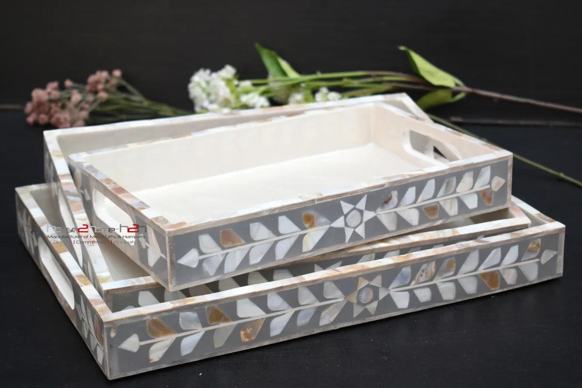 Mother of Pearl Chocolate Packing Trays, MOP Coasters, Coated trays, MOP Tray Set, MOP Cutlery Stand, MOP Dining table decor, Mother of Pearl Diwali Gift, MOP Drawer, MOP dry fruit box, Dry Fruit Packing Trays & Hamper, Eco friendly, Sea Shell trays, Shell Tray Sets, Mother of Pearl Serving trays, Mother of Pearl Gift box, h2h, Mother of Pearl Hamper Tray, Mother of Pearl Hamper Pack, Mother of Pearl Hamper Packing Tray Sets, Mother of Pearl Manufacturer & Wholesaler in Moradabad, MOP Holiday Hamper, Mother of Pearl home decorative Trays, House 2 home, house warming, House2home, House2home, Manufacturer, Mother of Pearl Cutlery Stand, Mother of Pearl MOP Drawer set, MDF Trays Manufacturing industry, Sea Shell Trays, Shell Trays, Mother of Pearl tray Manufacturers, MOP Tray Sets, MOP Mother of Pearl Shell Trays, Mother of Pearl Meena Coated Trays, Silver Shell Trays, Mother of Pearl Crafts Manufacturer in Moradabad, MOP Trays whole sellers in Moradabad, MOP Hamper Trays Manufacturer, Epoxy Coated Trays manufacturers in India, modern MOP hamper trays, Mother of Pearl platter, Moradabad handicraft exporters, Moradabad MDF exporter, Moradabad Mother of Pearl Sets Manufacturer, Moradabad Mother of Pearl crafts, MOP Trays & gifts Manufacture & Whole seller, Mother of Pearl Hamper Trays Manufacturer in Moradabad, Mother of Pearl Trays for Home Decor, MOP Napkin Holder, MOP Packaging Trays, Party Gifts, Mother of Pearl Platter, Mother of Pearl, MOP Gift boxes, MOP Tray, Shell Tray Sets, MOP trays, Raisin Trays Sets, Return Gift, Serving Platter, serving tray, set, snack platter, Snack Serving Stand, Square hamper Basket, Mother of Pearl tissue Holder, Tray Sets, trousseau packing, water proof tray, water repellant, water Repellent finish, Wedding Gift, wood, wooden, Wooden art ware Moradabad, wooden cake stand, Wooden gift manufacturers in Moradabad, Wooden Handicraft Manufacturer, MOP Handicrafts, Wooden Manufacturers Moradabad, MOP Platter, Wooden tray, Mother of Pearl Square Tray Set