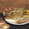 Palladium Hamper Gift Box with lid 8.5 inch Matte gold 7 Palladium Hamper Gift Box with lid 8.5 inch Matte gold