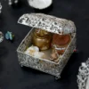 Palladium Square box 8.5 inch Silver / Nickel Finish 1 Palladium Square box 8.5 inch Silver / Nickel Finish