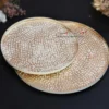 Thalika Hamper Base / Round Hamper Platter with raised border & bottom - 12, 15 inch 17 Thalika Hamper Base / Round Hamper Platter with raised border & bottom - 12, 15 inch