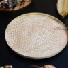 Thalika Hamper Base / Round Hamper Platter with raised border & bottom - 12, 15 inch 18 Thalika Hamper Base / Round Hamper Platter with raised border & bottom - 12, 15 inch