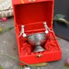 Traditional German silver bowl, a perfect return gift for shaadi ceremonies and wedding trousseau collections.