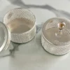 Premium German silver mesh container set in custom packaging, suited for corporate gifting and executive hampers.