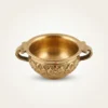Brass pooja bowl for Griha Pravesh, religious ceremonies, and auspicious home décor gifting.