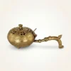 Elegant brass dhoop dani displayed as a thoughtful wedding return gift for shaadi hampers and ceremony collections.