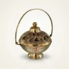 This beautiful brass piece is a symbolic choice for Griha Pravesh housewarming and religious pooja ceremony gifts.