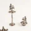 This elegant peacock diya stand is a refined choice for shaadi return gifts and upscale wedding ceremony hampers.