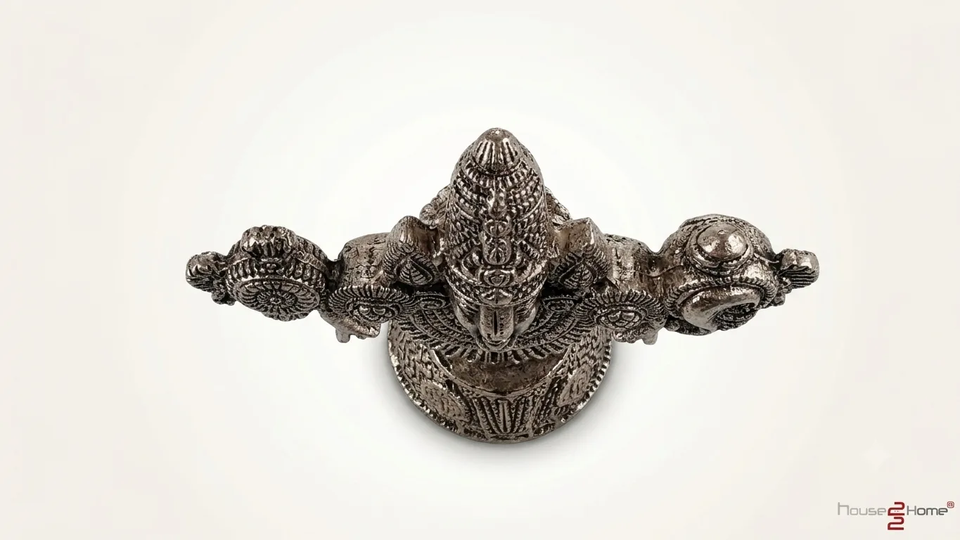 This beautiful religious idol makes a cherished gift for Griha Pravesh housewarming and sacred pooja ceremonies.