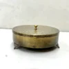 Brass Gift Box  Brass / Antique -8"x8" - Image 3