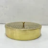 Brass Gift Box  Brass / Antique -8"x8" - Image 9