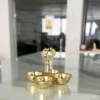 Brass Chaumukh With Peacock -4"x5.5" /3.7"x4.3" - Image 4