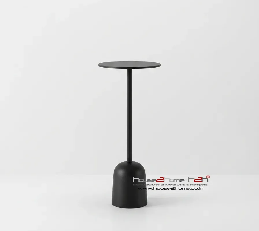 Black Side Table / 24"x10"x10"- inches / Finish Powder Coated