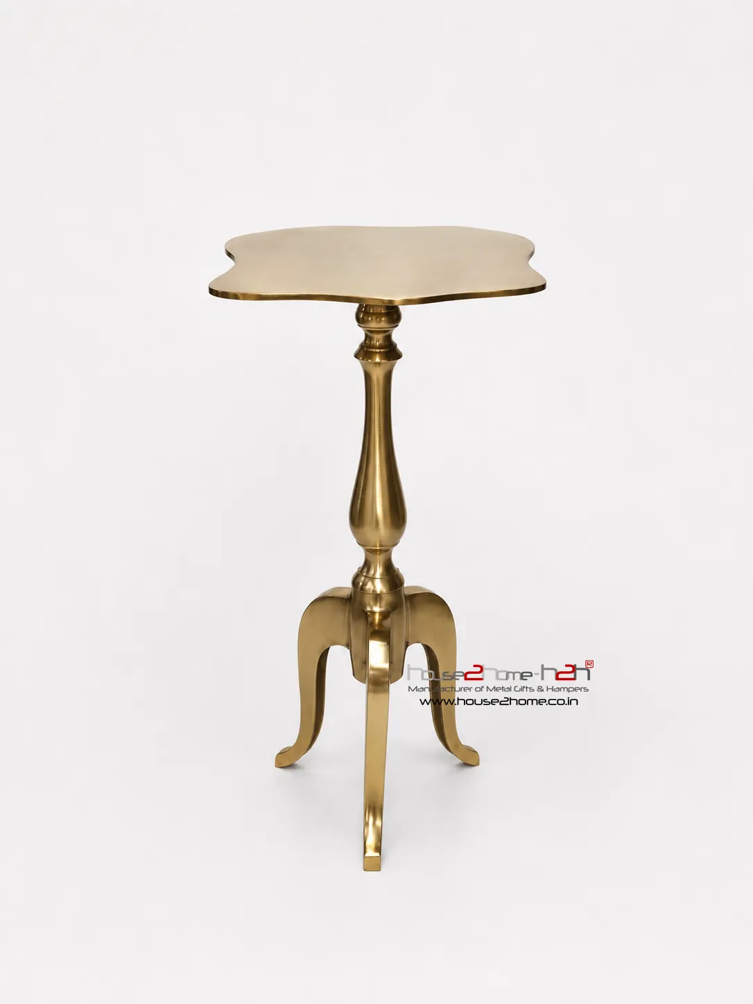 Pewter Side Table-15"x11"x24"-inches / Antique Finish - Image 9