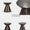 Black Patina Table -17"x16"x16"-inches / Finish Powder Coated - Image 10