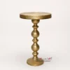 Golden Table -19.5"x 12"x12"- inches / Finish Electroplating