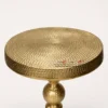 Golden Table -19.5"x 12"x12"- inches / Finish Electroplating - Image 4