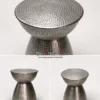 Black Patina Table -17"x16"x16"-inches / Finish Powder Coated - Image 5