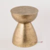 Antique Brass Table / 15"x12"x15"- inches / Alu- - Image 4